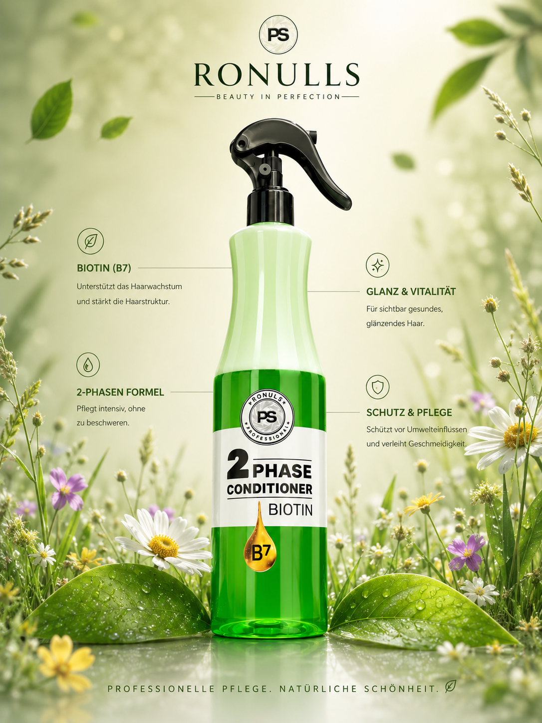 RONULLS 2-Phase Conditioner mit Biotin B7