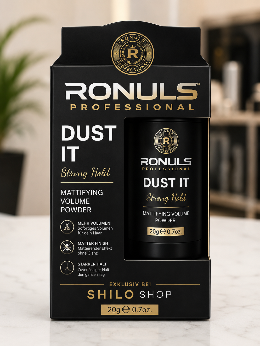 Ronuls Professional Dust It – Strong Hold Mattifying Volume Powder