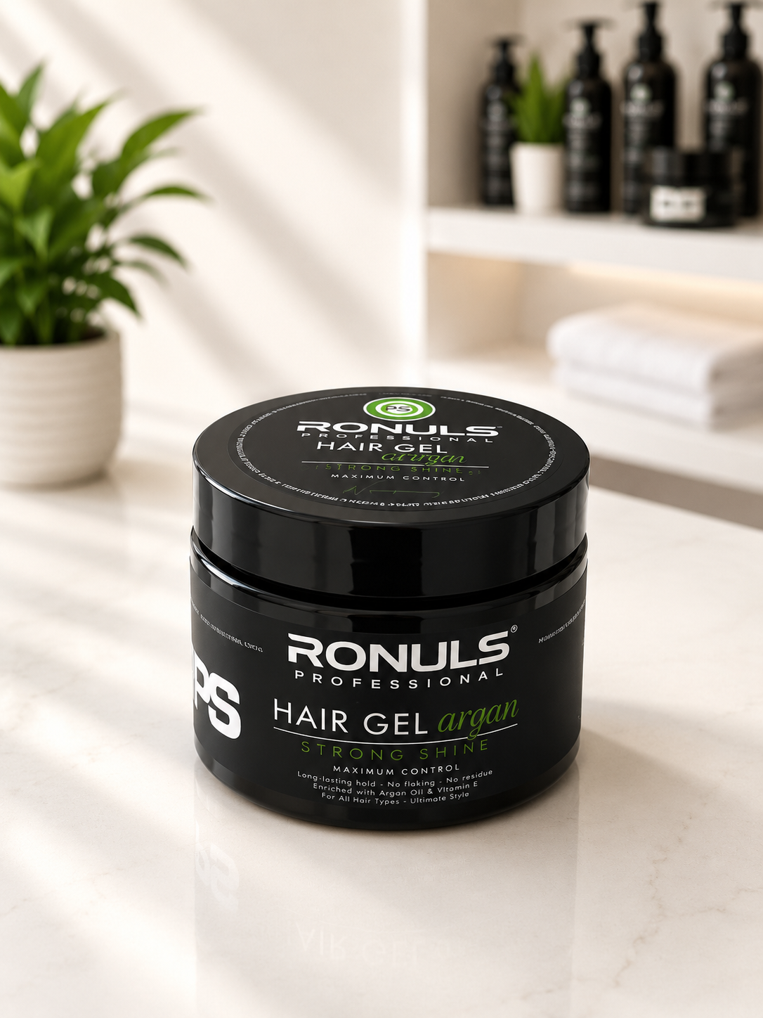 Ronuls Professional Hair Gel Bubble Gum – Maximum Control XXL